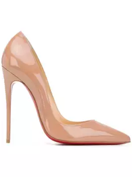 Туфли-лодочки Kate 120 Christian Louboutin, нейтральный