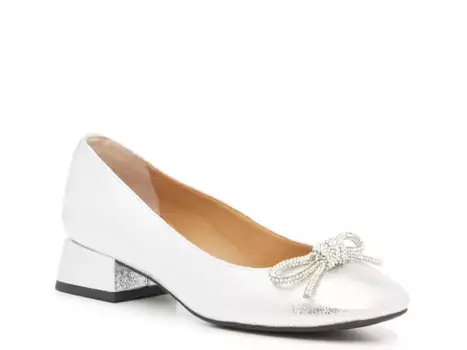 Туфли-лодочки Kelly & Katie Jaya, серебристый металлик, синтетические