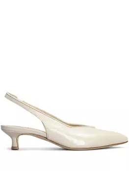 Туфли-лодочки L Arianna 45 мм из кожи, нейтральный