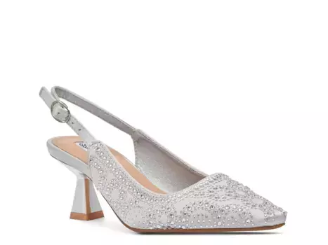 Туфли-лодочки Lady Couture Lucy, серебристый металлик