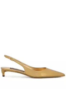 Туфли-лодочки Lollo 30 DOLCE & GABBANA, золотой