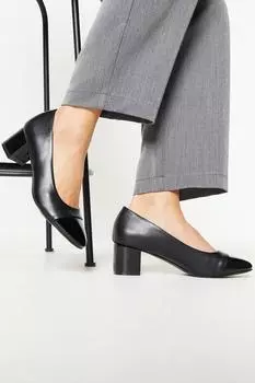 Туфли-лодочки Lucian с круглым носком и средним каблуком Wallis, черный