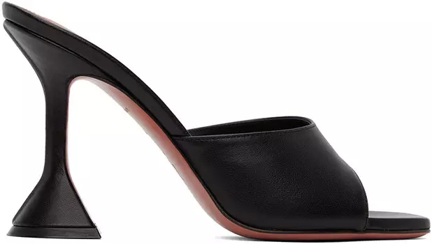 Туфли-лодочки Lupita на каблуке Amina Muaddi, черный