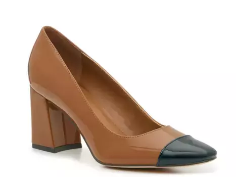 Туфли-лодочки Marc Fisher Keri Pump, коричневые/черные