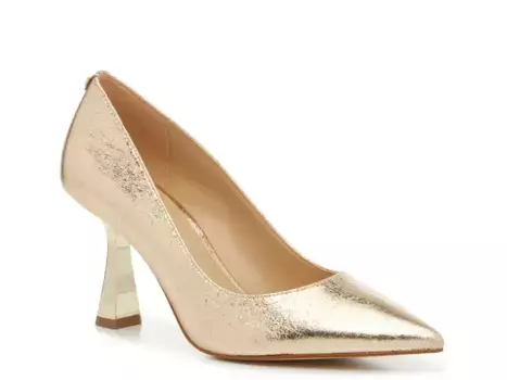 Туфли-лодочки Michael Kors Clara Pump, золотистый металлик