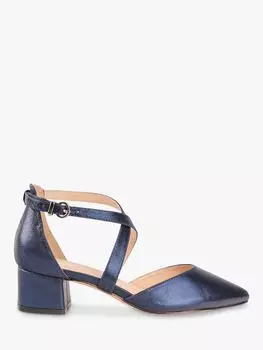 Туфли-лодочки на широком каблуке Paradox London Fran, темно-синий