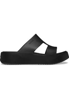 Туфли-лодочки на высоком каблуке GETAWAY PLATFORM H-STRAP Crocs, цвет black