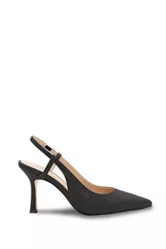 Туфли-лодочки на высоком каблуке с блестящей ремешком 'Carli' Paradox London, черный