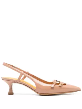 Туфли-лодочки Naomi с открытой пяткой 50 мм mara bini, нейтральный