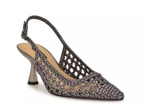 Туфли-лодочки Nine West Madalene, оловянный металлик