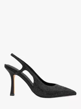 Туфли-лодочки Paradox London Celia Embellished Pointed Slingback, черный