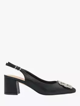 Туфли-лодочки Paradox London Innika Block Heel Slingback, черный