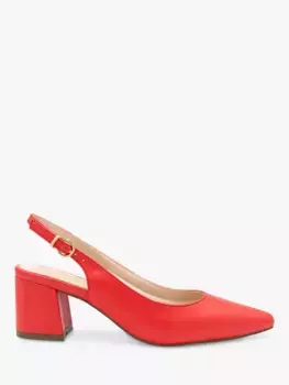 Туфли-лодочки Paradox London Isadora Mid Block Heel Sling Back, цвет peony