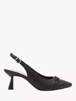 Туфли-лодочки Paradox London Ivonne Flared Heel Slingback, черный