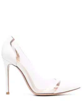 Туфли-лодочки Plexi 105 Gianvito Rossi, белый