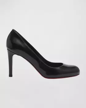 Туфли-лодочки Pumppie Abrasivato с красной подошвой из телячьей кожи Christian Louboutin