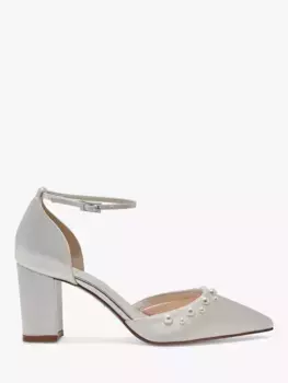 Туфли-лодочки Rainbow Club Hannah Wide Fit Ankle Strap Wedding, цвет ivory satin