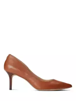 Туфли-лодочки Ralph Lauren Lauren Ralph Lauren Lanette Leather Pointed Toe Stiletto, цвет deep/saddle/tan