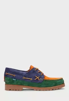 Туфли-лодочки RANGER COLOR-BLOCKED SUEDE BOAT SHOE Polo Ralph Lauren, мультиколор