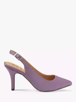 Туфли-лодочки Ravel Kavan Satin Stiletto Heel Slingback, цвет lilac