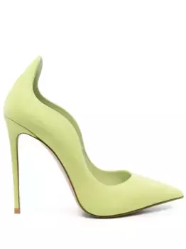 Туфли-лодочки с фестончатым узором в виде плюща Le Silla, зеленый