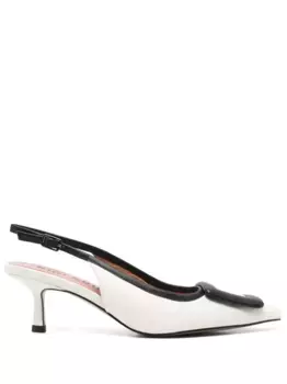 Туфли-лодочки с квадратным носком Bibi Lou, белый