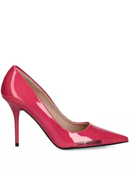 Туфли-лодочки с логотипом Love Moschino, розовый
