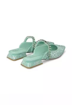 Туфли-лодочки с открытой пяткой Alma en Pena, мятный