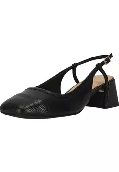 Туфли-лодочки с открытой пяткой CLARKS Nyta45, черный