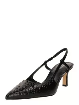 Туфли-лодочки с открытой пяткой MICHAEL Michael Kors ALORA, черный
