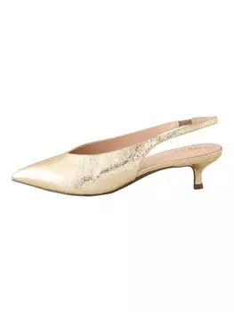 Туфли-лодочки с открытой пяткой Next Forever Comfort, золотой