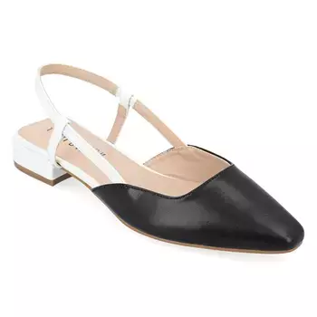 Туфли-Лодочки с открытой пяткой Paislee Journee, черный