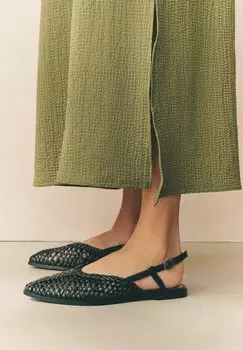 Туфли-лодочки с открытой пяткой REGULAR FIT-FOREVER COMFORT POINT TOW WEAVE Next, черный