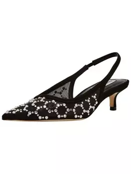 Туфли-лодочки с открытой пяткой STEVE MADDEN, черный