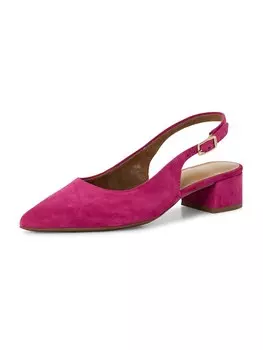 Туфли-лодочки с открытой пяткой Tamaris, цвет Dark pink