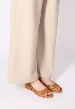 Туфли-лодочки с открытым носком VENEZIA, бронза