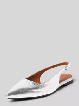 Туфли-лодочки с пряжкой-шпилькой модель 'Hermine' Vagabond, серебряный