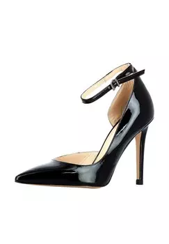 Туфли-лодочки с ремешком на пятке Evita, черный