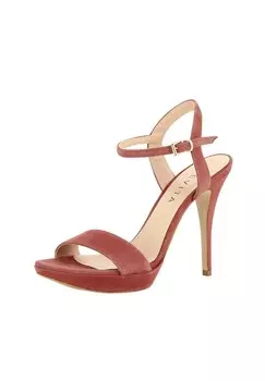 Туфли-лодочки с ремешком на пятке Evita Valeria, темно-розовый