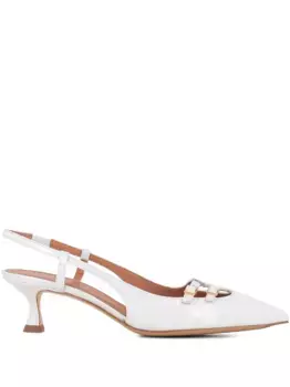 Туфли-лодочки с заостренным носком Tassinari, белый