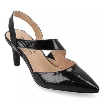 Туфли-Лодочки Scarlett с открытой пяткой Journee, черный