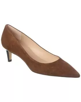 Туфли-лодочки Stuart Weitzman Mara 50 из замши, коричневый