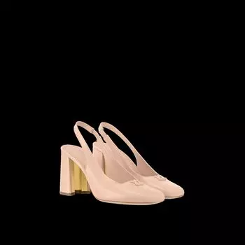 Туфли-лодочки Swing Slingback Louis Vuitton, бежевый