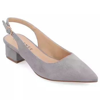 Туфли-Лодочки Sylvia с широким задником Journee, серый