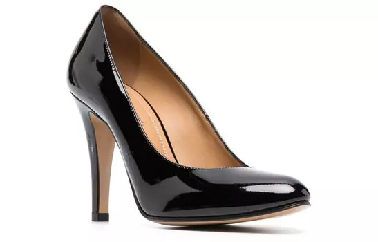 Туфли-лодочки Tabi 110 мм из лакированной кожи Maison Margiela