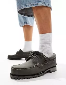 Туфли-лодочки Timberland Authentic из серой натуральной кожи
