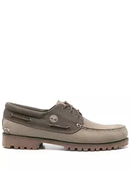 Туфли-лодочки Timberland Hand-Stitched с тремя люверсами, зеленый