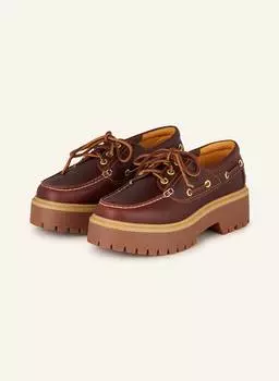Туфли-Лодочки Timberland, коричневый