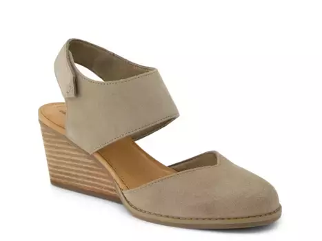 Туфли-лодочки TOMS Madison Wedge, бежевые