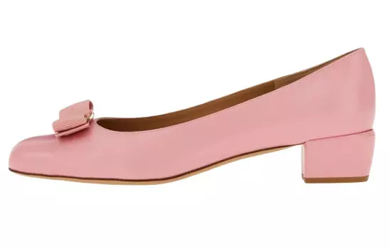 Туфли-лодочки Vara Bow-detail из кожи 30 мм Ferragamo